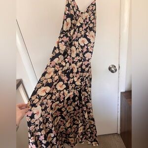 Dress Forum Black Floral Maxi Dress
